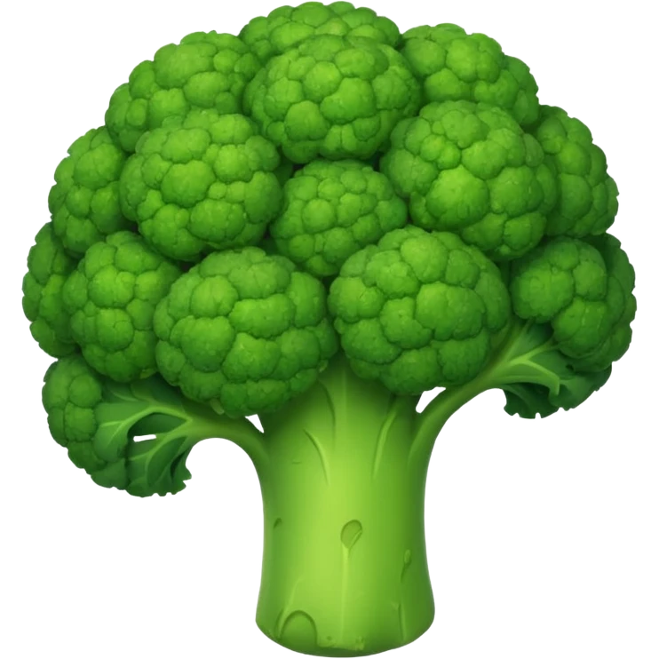 Cartoon Brocoly emoji