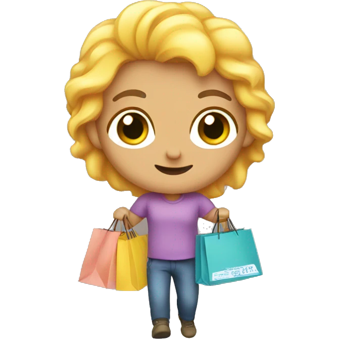 bundle shopping emoji