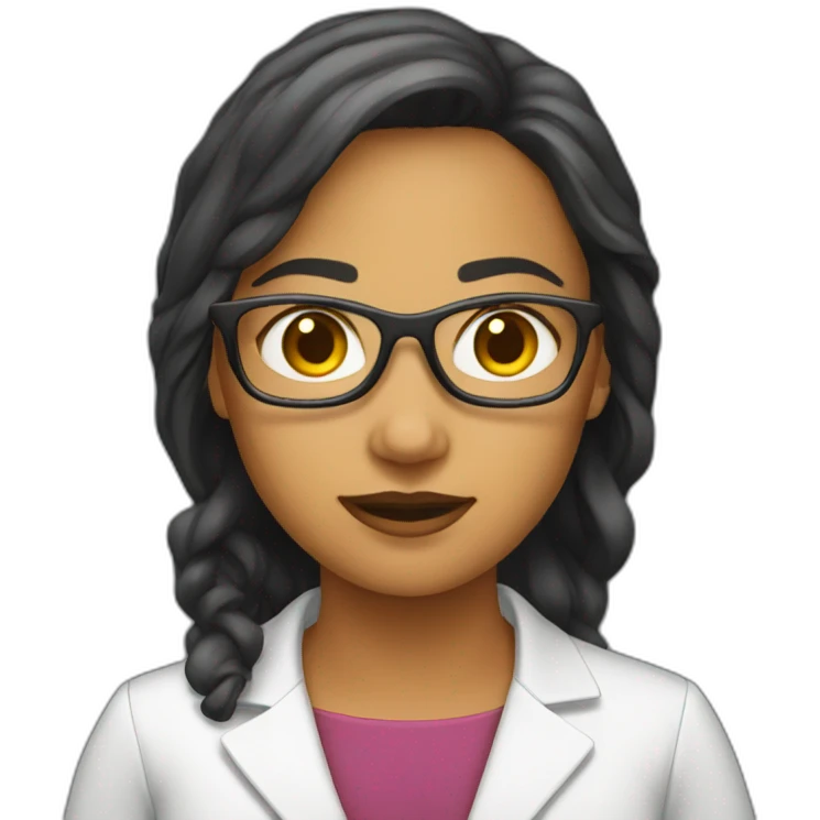 Female data scientist emoji