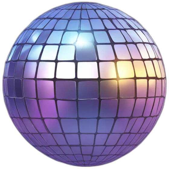 disco ball emoji