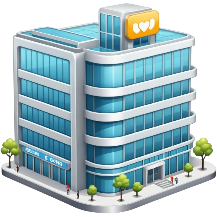 Mall building emoji