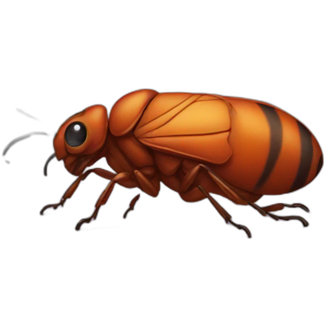 tricky bug emoji