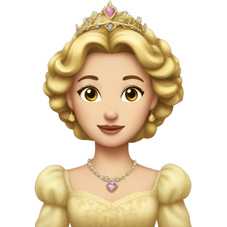 princess vintage emoji