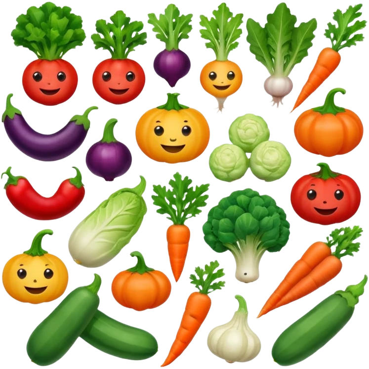 vegetables emotion emoji  emoji