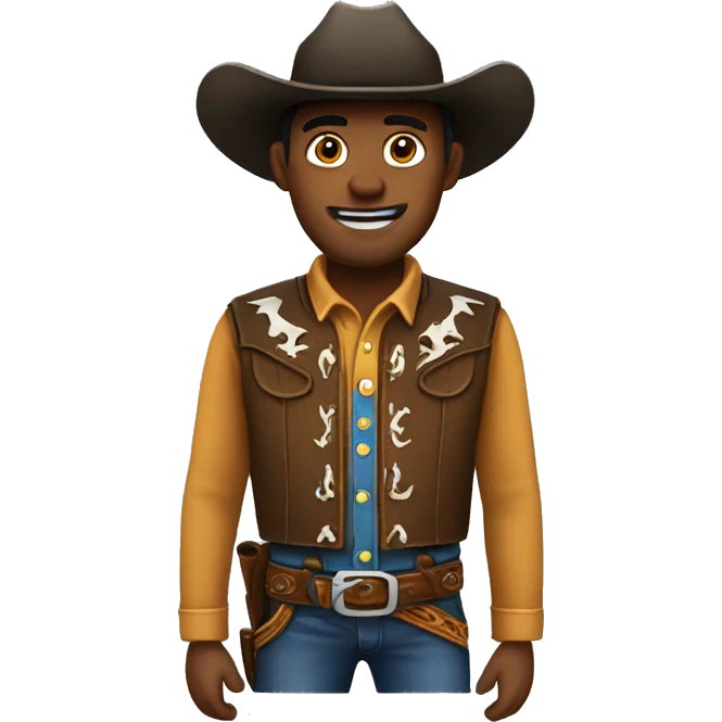 Western  cowboy emoji