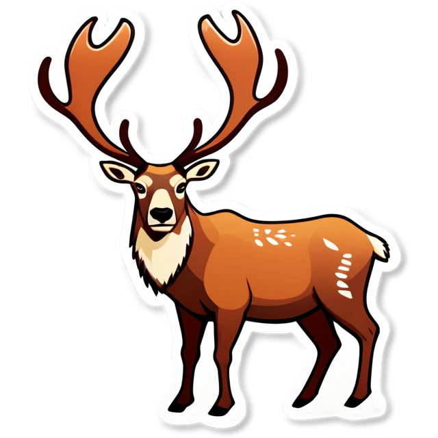 Lou the Caribou emoji