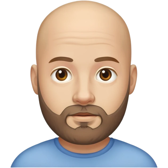 bald bearded gay best friend emoji