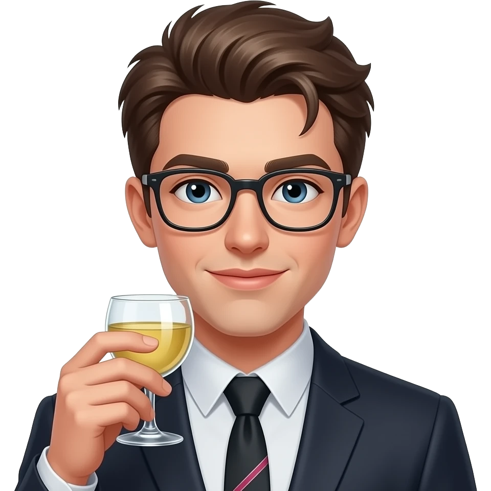 femboy slut with glass and make up emoji