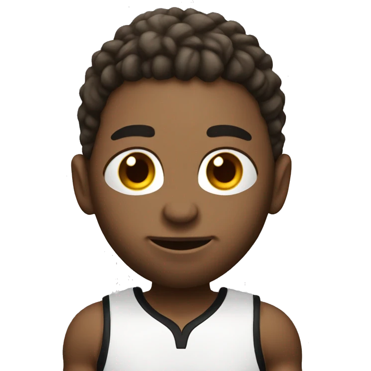 White skinned basketball player emoji