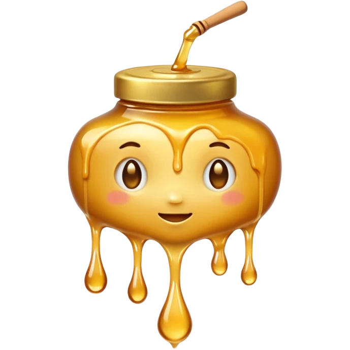 a honey dmoji emoji