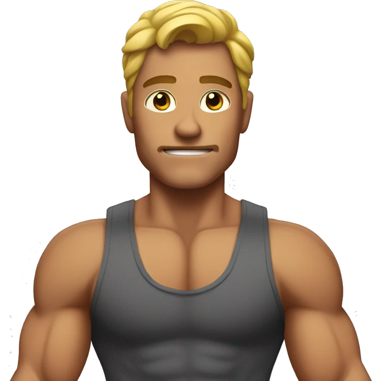 man with muscles emoji