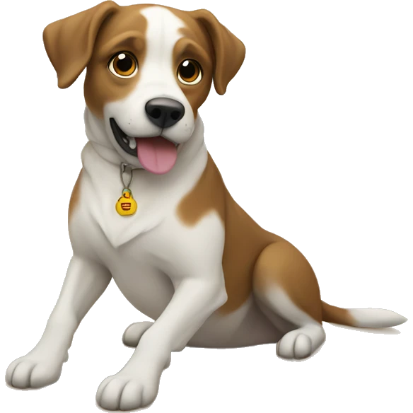 dogi on the beach emoji