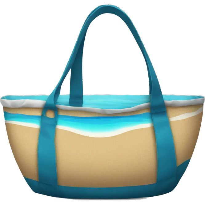 Beach bag emoji