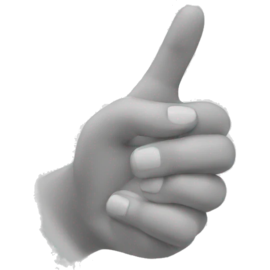 L hand emoji