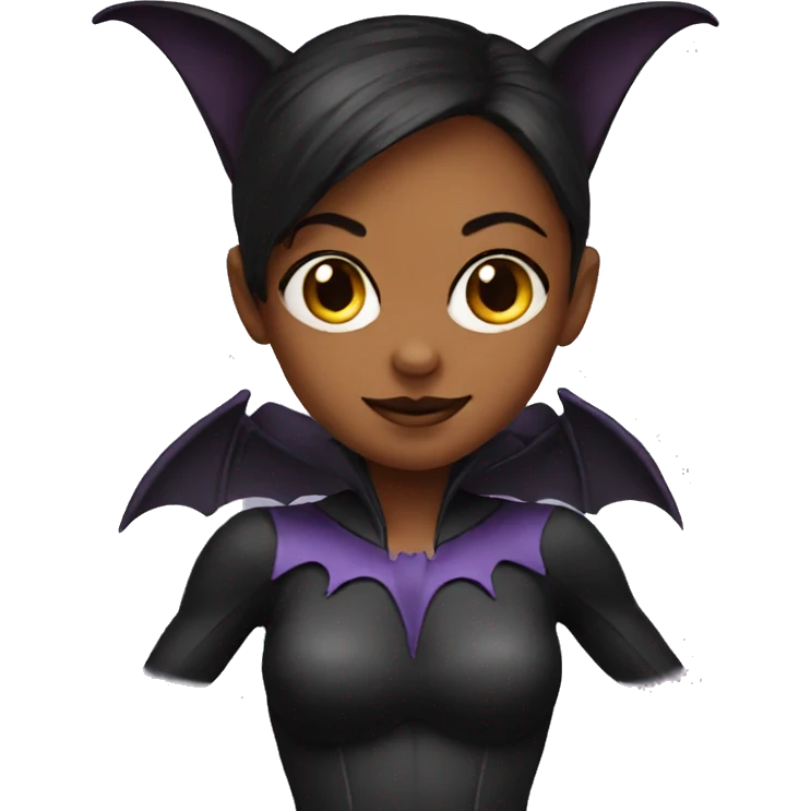 bat girl emoji