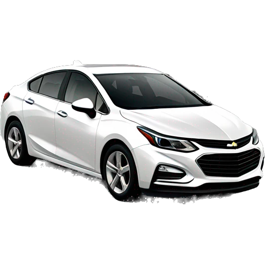 Chevrolet Cruze 2017 white alpine emoji