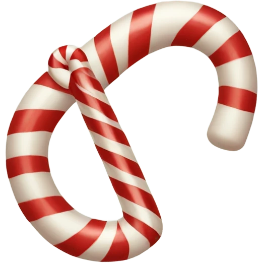 Candy cane emoji