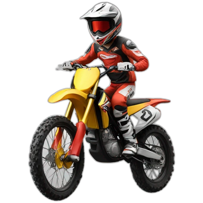 moto cross emoji