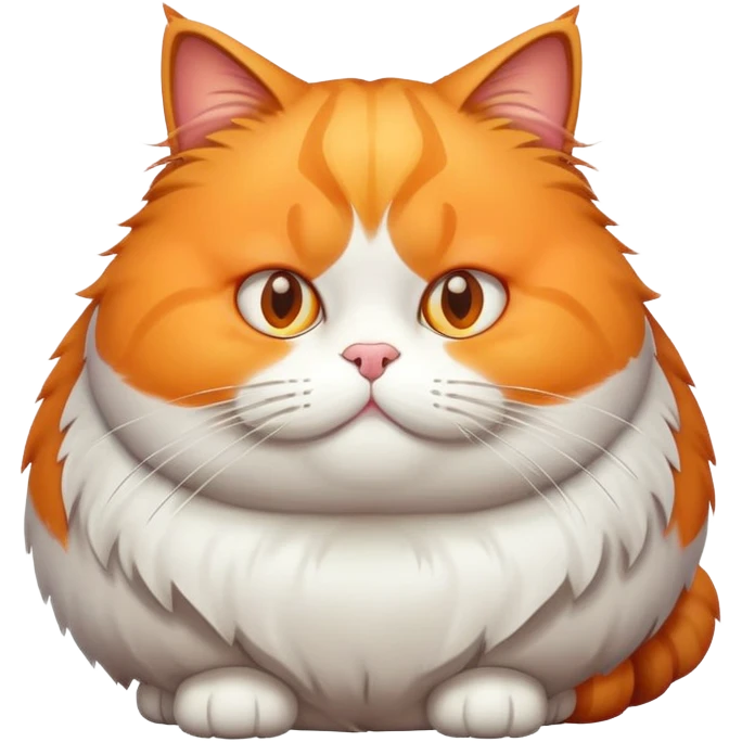 Жирный кот  emoji