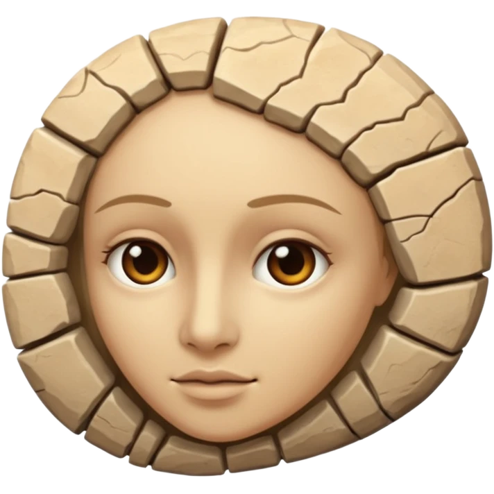 Fossil of a woman emoji
