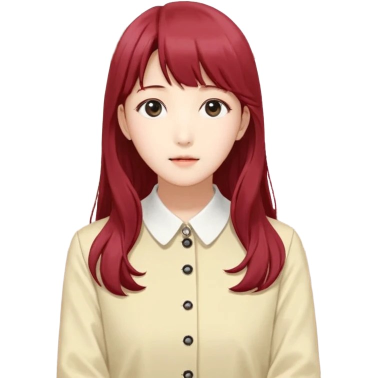 검은 긴 머리의 소녀, 바다를 좋아하고, 차분한 성격, 바다를 좋아하는, 바다를 좋아하는, 여행을 좋아하는, 옷을 차려입은 emoji