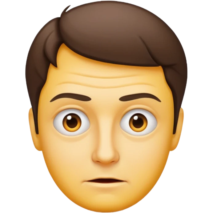 David Firth, surreal expression, emoji style portrait emoji