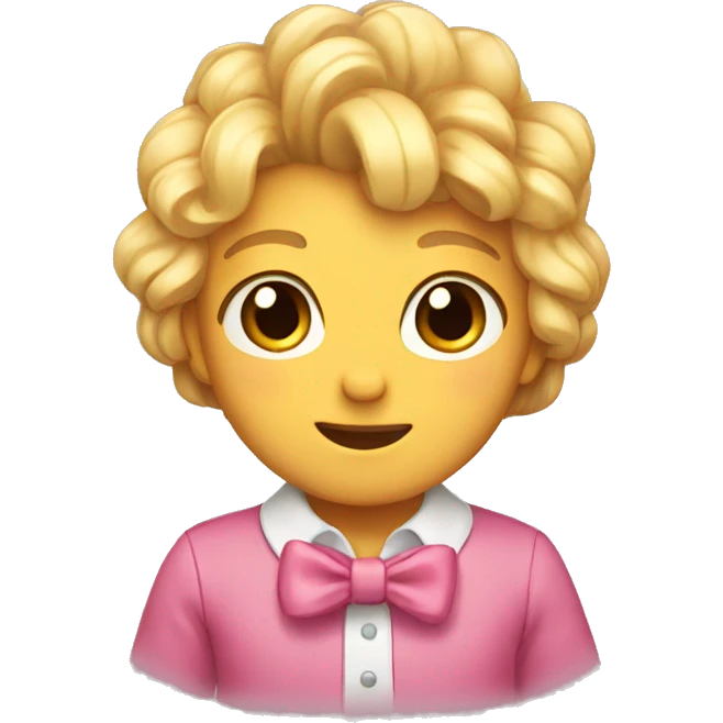 cute bow emoji