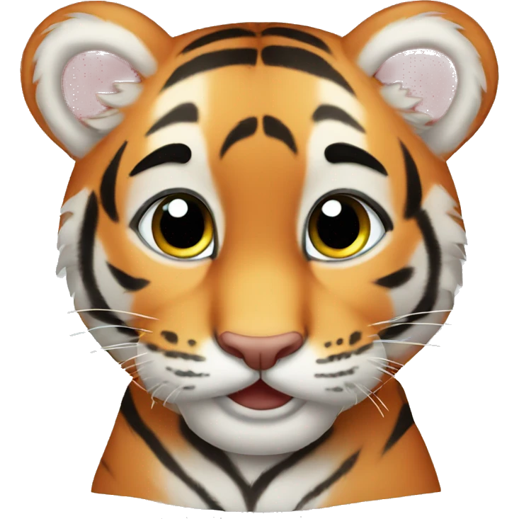 baby tiger emoji