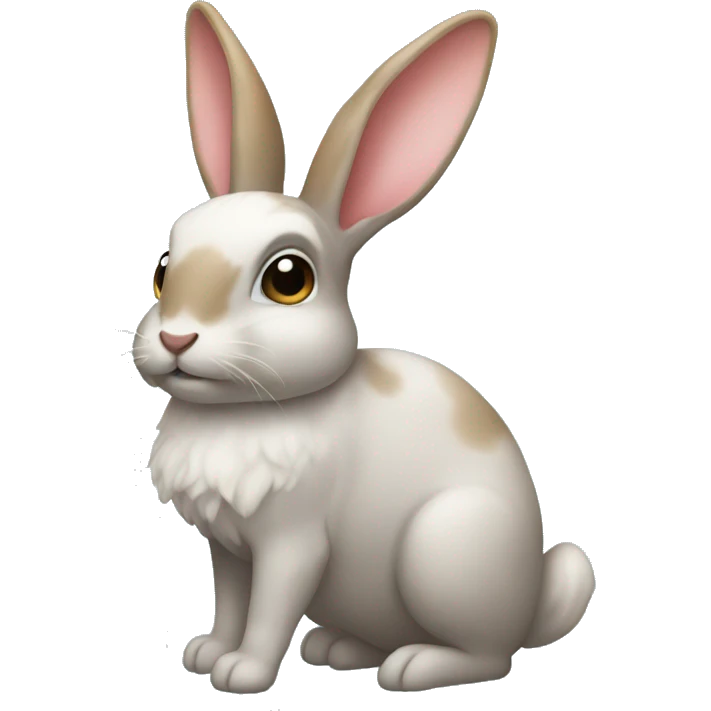 Conejo elado emoji