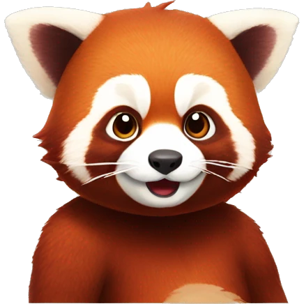 red panda that plays go game emoji