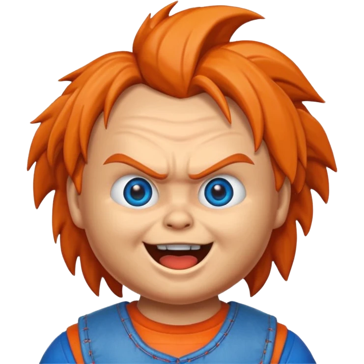 Un emojin de chuky emoji