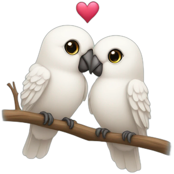 Lovebirds emoji