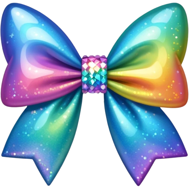 Glitter Bow emoji