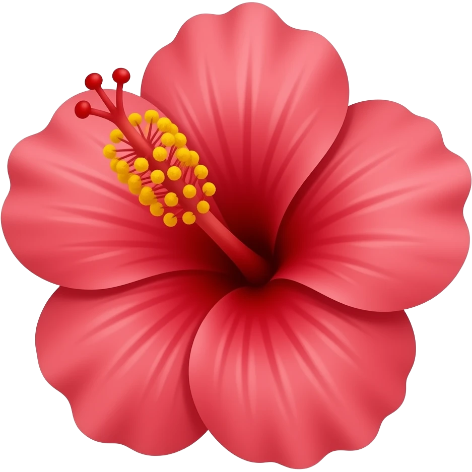 Hibiscus flor emoji