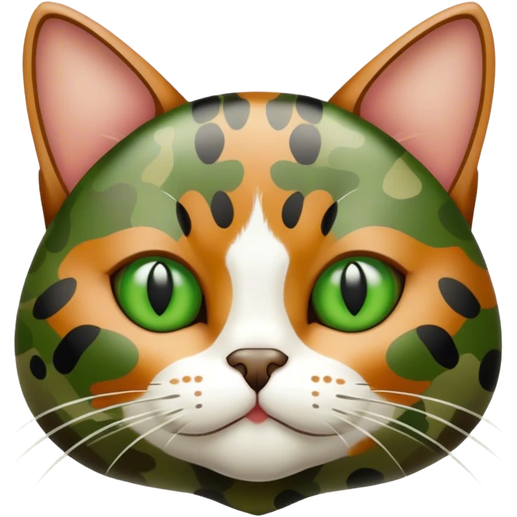 camo cat emoji