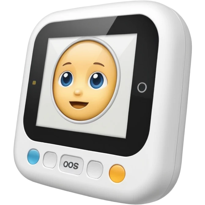 Baby monitor  emoji