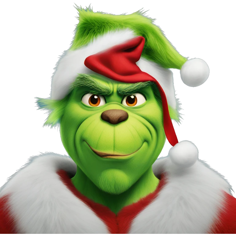 henry cavill as grinch emoji