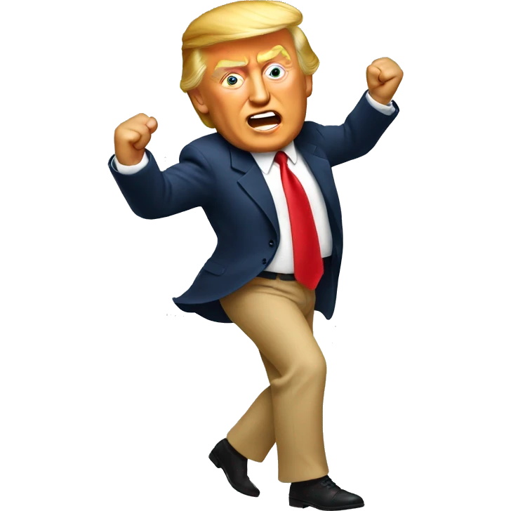 Trump dancing  emoji