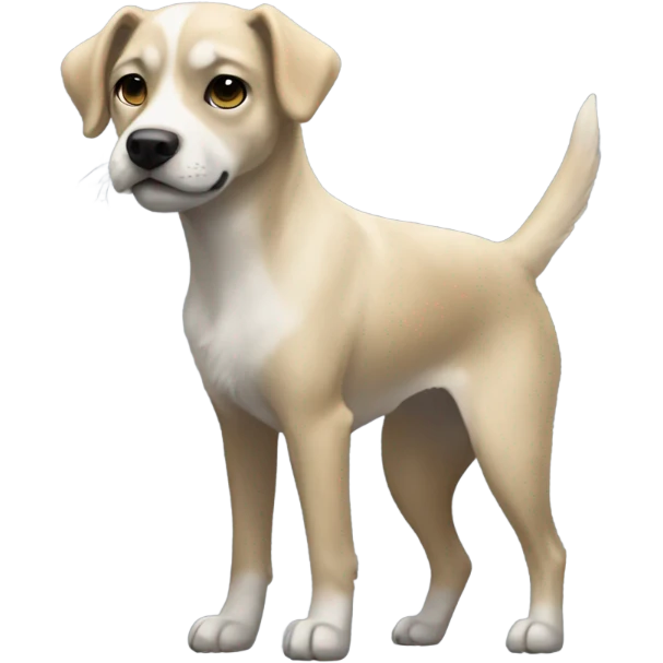 Rue from hunger games as a dog emoji