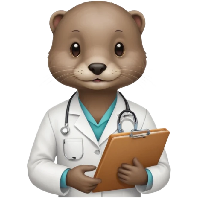 haz una nutria como nutriologa emoji