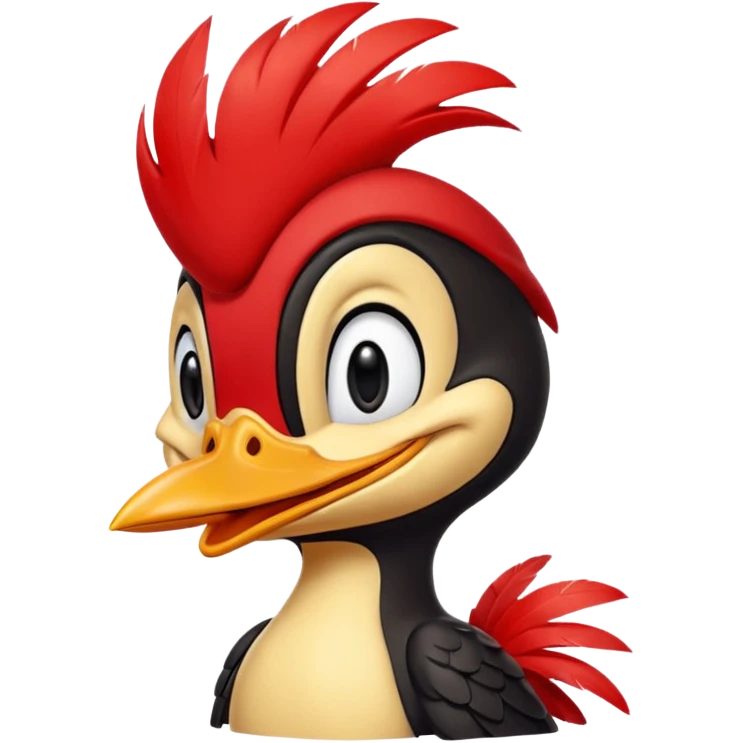 Woody woodpecker emoji