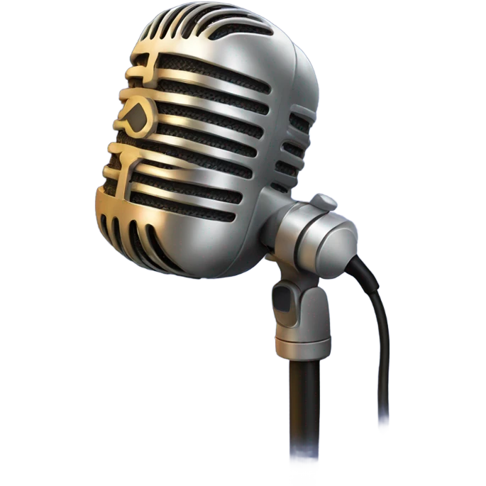 podcast microphone emoji