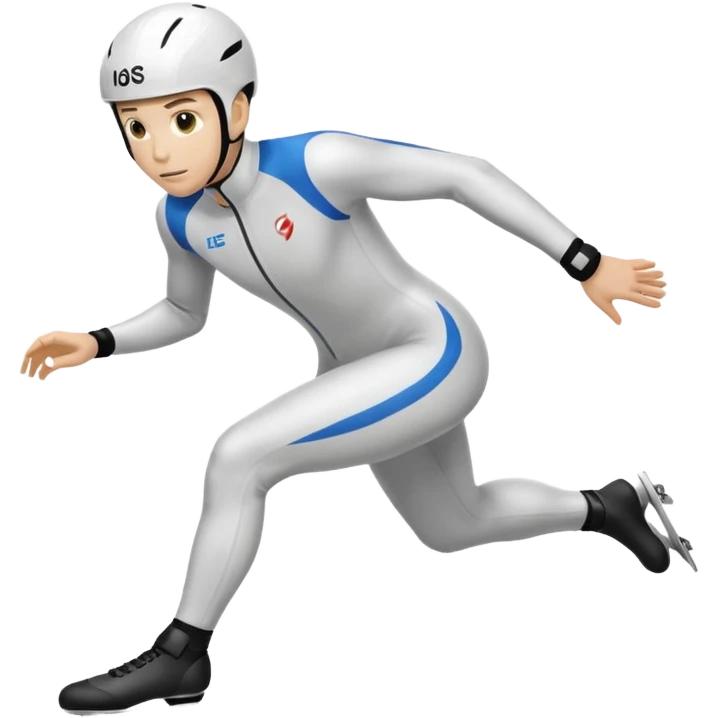 pattinaggio velocità emoji