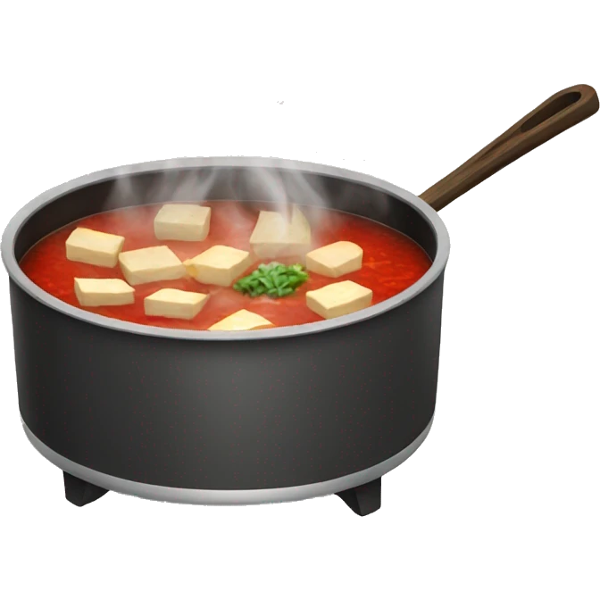 Hot pot emoji
