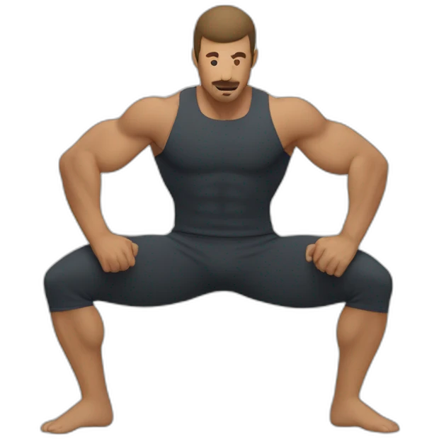 Bulgarian squat emoji
