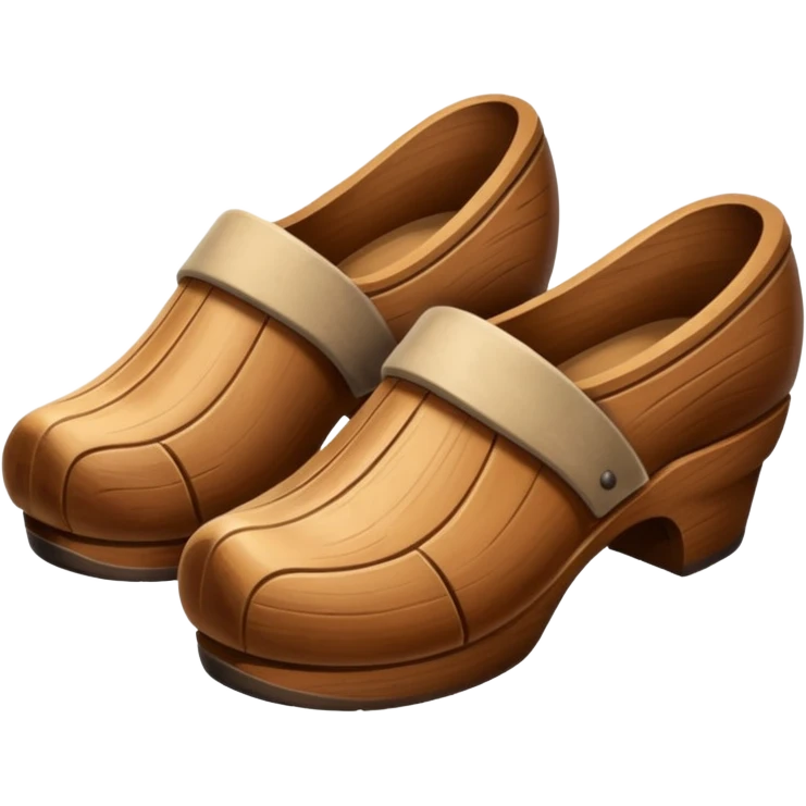 Wooden shoes emoji