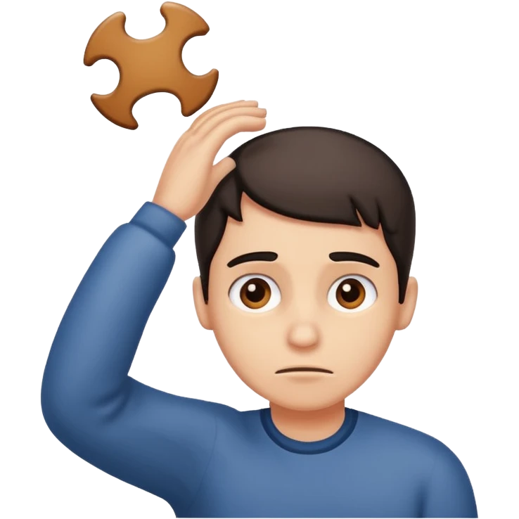 Scratching head emoji