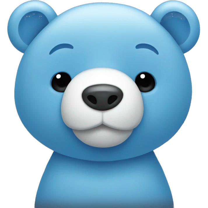 blue bear emoji