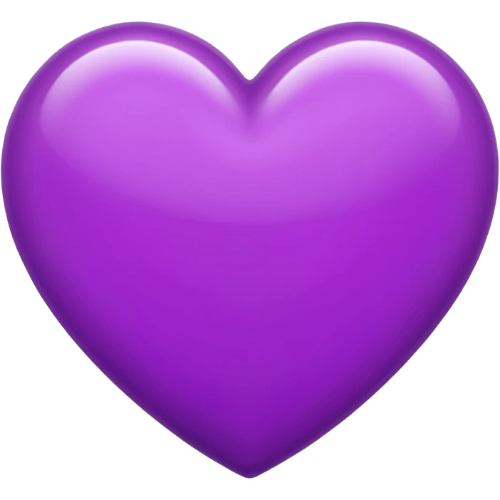 purple heart with a bold, intense hue emoji