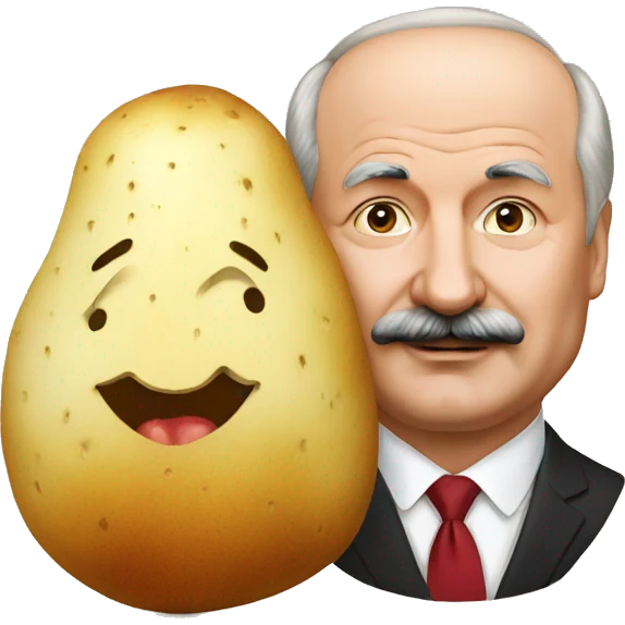 lukashenko and potato emoji